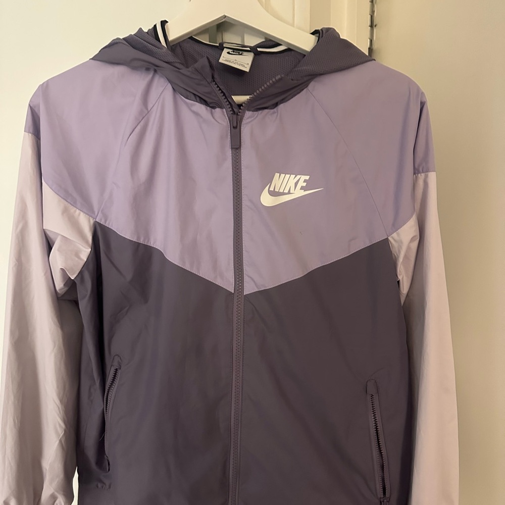 Nike Purple and Lavender Windbreaker Jacket